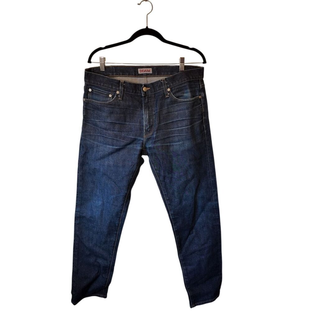 S.M.N. Denim "The Finn" Tapered Slim Jean. Size 34